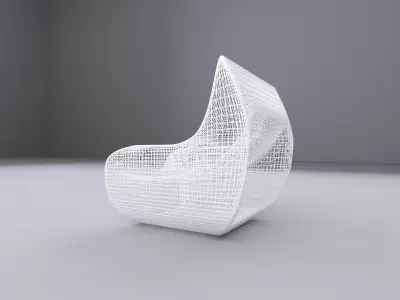 Garden Sofa 3D model buy