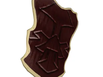 Warrior s Shield Free low-poly 3D model