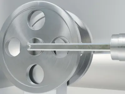 stirling engine 3D model