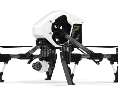 DJI Inspire - Element 3D 3D model