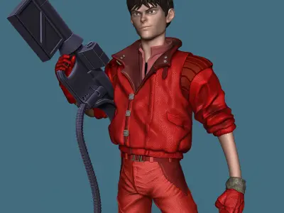 Kanade from Akira 3D print model