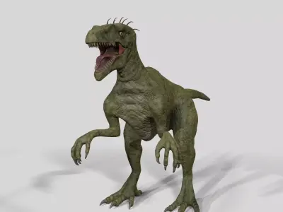Dinosaurs Velociraptor Hybrid 3D model 3D model