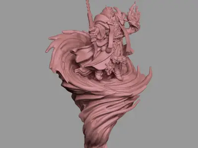 Asmoth statue 3D print model purchase