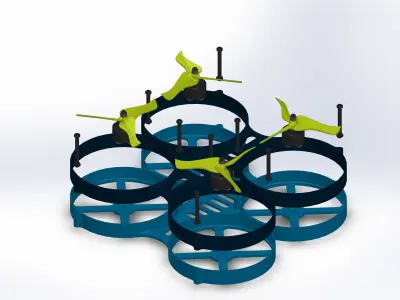 3 INCH DRONE 3D PRINT 3D print model
