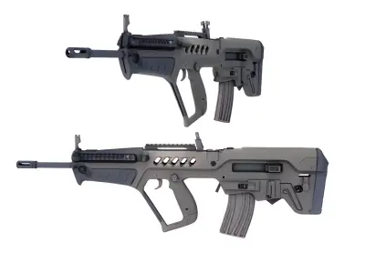 IMI Tavor TAR-21 3D model