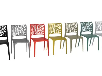 Chair Spring Toto Piccinni Free 3D model