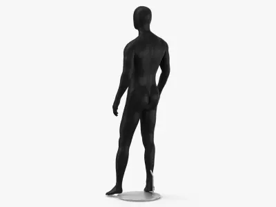 Clothing Mannequins Modular 02 3D model