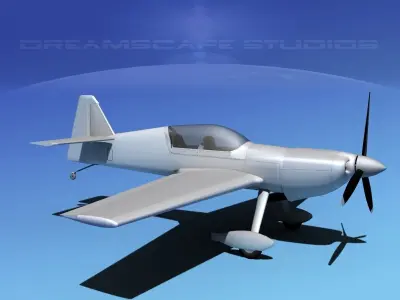 MX-2 Aerobatic Sport Bare Metal 3D model