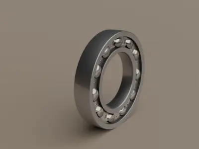 Ball bearing 3D model