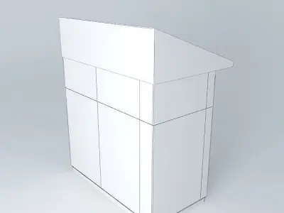 Garden Shed Free 3D model