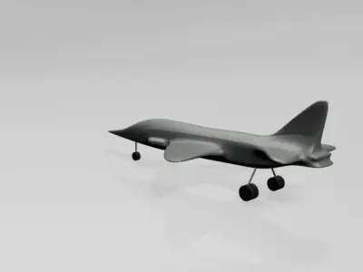 Jet Fighter 04 3D model