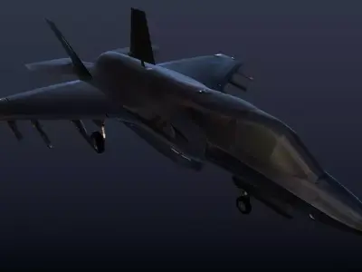 F-35 Lightning II Low-poly 3D model