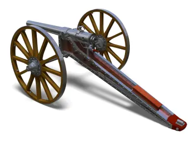 Armstrong gun 3D model