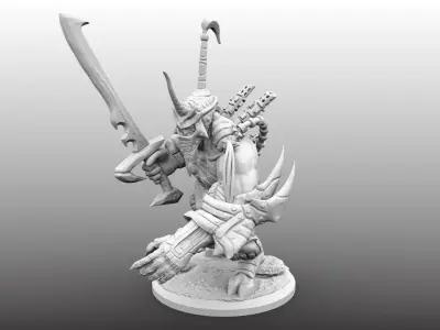 Steampunk Oni  3D print model