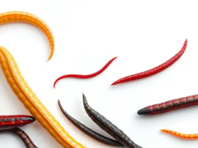 Realistic Centipede Model Pack Low-poly 3D model