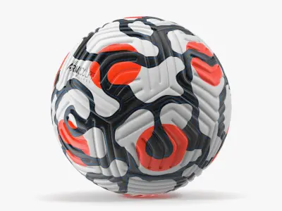 Nike Flight Match Soccer Ball Premier League 2021-22 3D model