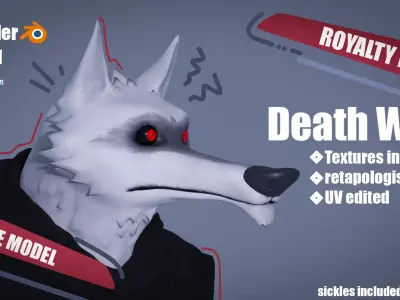 Death Base Model from Puss in Boots Free 3D model