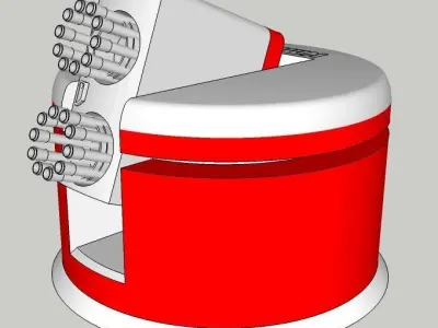 Anti air 02 3D model