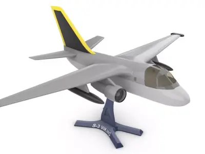 S-3 Viking 3D print model