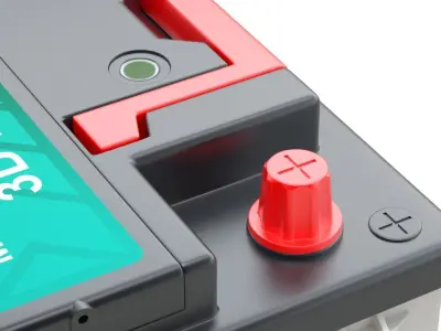 Car Battery 3D model buy