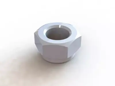 Porca Parlock M16 Nut 3D model