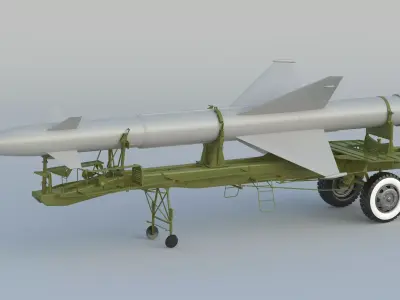 S 25 Berkut SA 1 Guild Free low-poly 3D model