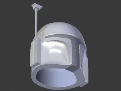 Boba Fett Helmet 3D model