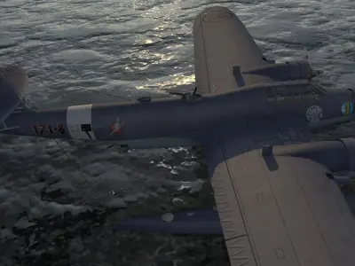 CANT Z-506C Airone 3D model