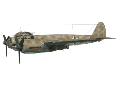 Junkers Ju 88 A-17 3D model