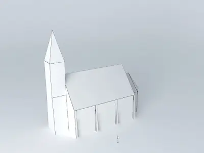 Church in Potoci Bijelo Polje Mostar Free 3D model