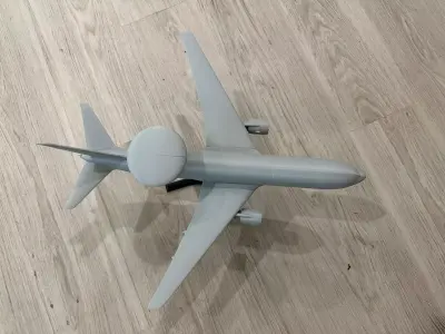 Boeing E-767 AWACS 3D print model