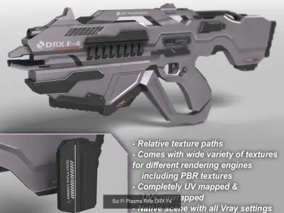 Sci Fi Guns collection 