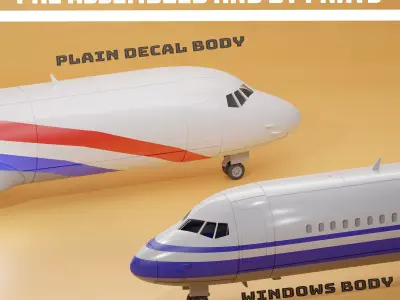 Comac C909 ARJ21 PASSENGERS AIRCRAFT V1 3D print model