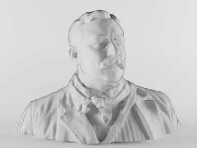 Franklin Delano Roosevelt 3D print model