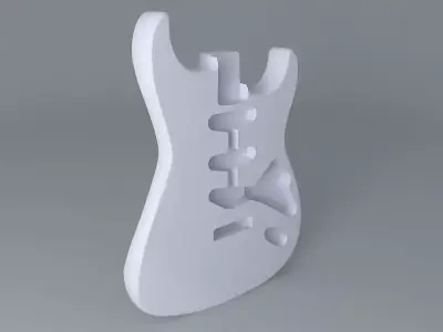 Strat body Free 3D model
