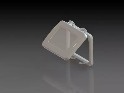 Lid plastic piece Free 3D model