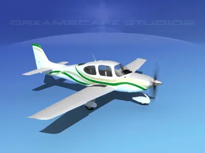 Cirrus SR22 V06 3D model