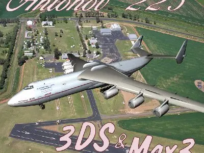 Antonov 225 3D model