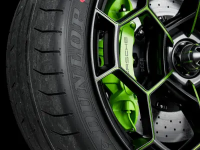 Dunlop Sport Maxx Race 2 325 30 21 3D model