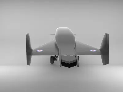 HAWKER SIDDELEY TYPE 1019E2 3D model