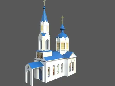 ORTHODOX CHURCH 3D model