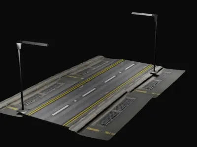Road vertion 1 3D model