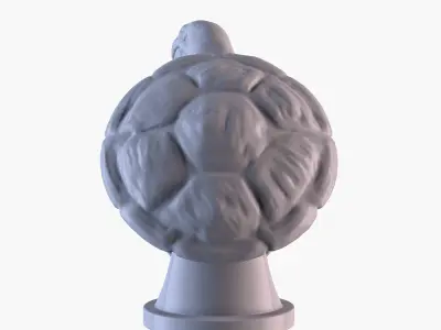Turtle head Free 3D print model