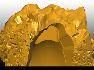 Aquarium-Ornaments Sixth cave Free 3D print model