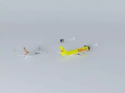 Boeing 737-800 3MB Jetway Free 3D model