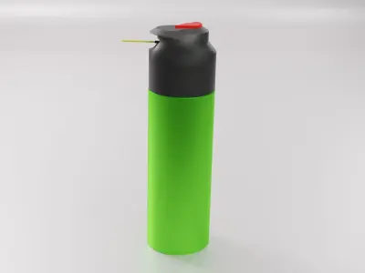 MOSQUITO SPRAY Low-poly 3D model