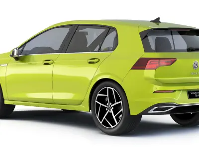 Volkswagen Golf VIII 2019 3D model