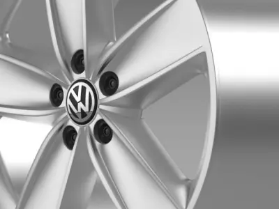 VW Polo rim 3D model
