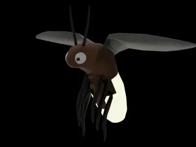 insect Low-poly 3D model