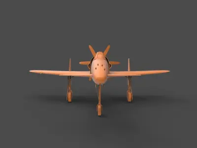 Kyushu J7W Shinden 3D print model
